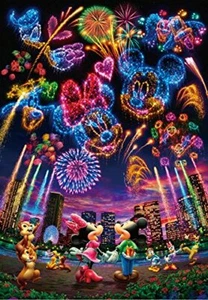 In 1000-piece jigsaw puzzle Disney fireworks put the feelings ... hologram jigs