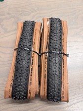 Pair Of Schwalbe X-One Allround Cyclocross Tubeless Tyres 700x33mm - Tan Wall