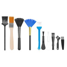 Jstincal Keyboard Cleaner kit, Small Nylon Anti Static Cleaning Tool Black