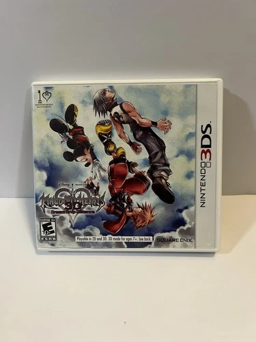 Kingdom Hearts 3D: Dream Drop Distance (Nintendo 3DS, 2012) CIB Tested