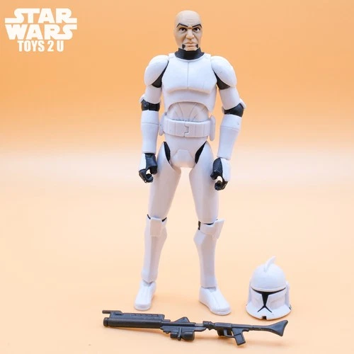 STAR WARS HIDDEN ENEMY GUS CLONE TROOPER 3.75" FIGURE 2008 ANIMATED CLONE WARS