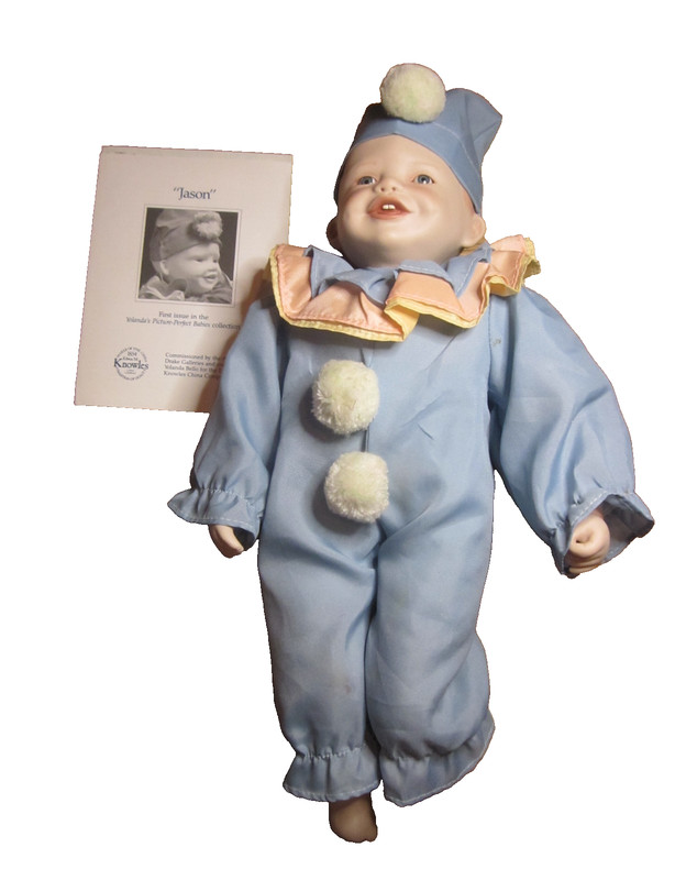 Porcelain Doll “Jason” Created By Yolanda Bello’ Ashton Drake Collection Vintage