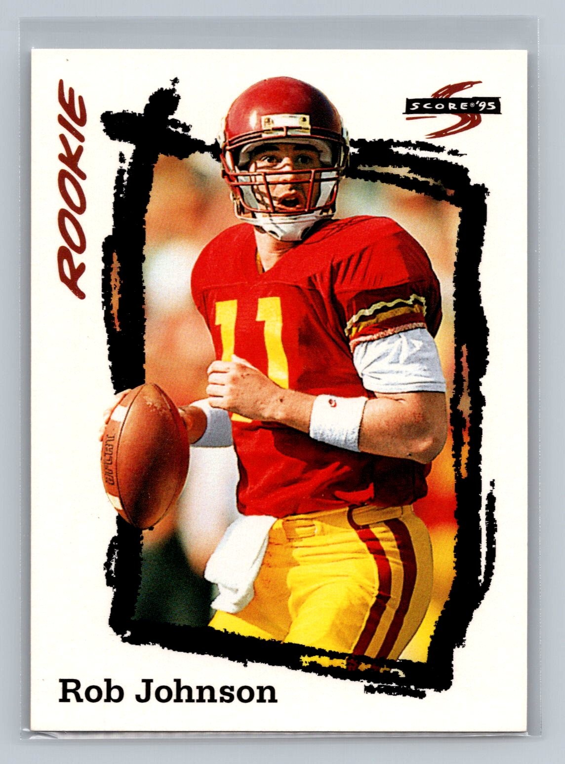 1995 Score #245 Rob Johnson Rookie