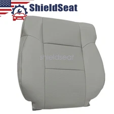 Driver Side Top Replacement Leather Seat Cover Gray Perf For 2009-2014 Acura TSX
