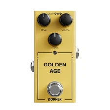 Donner Overdrive Effects Pedal Legendary 80's Overdrive True Bypass | Golden Age