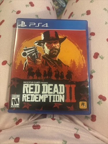 Red dead redemption 2 ps4 game with download disk and play disk