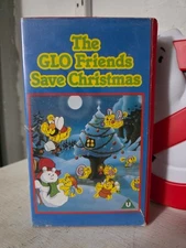 Vintage 1986 Hasbro The GLO Friends VHS Video - Please Read Description
