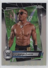 2025 Topps Chrome WWE Neon Green & Black Refractor Carmelo Hayes #165 1g2u
