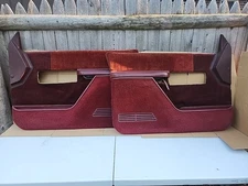 88-94 OBS Chevy Silverado GMC Sierra Truck Power Door Panels OEM Red 454 SS GM