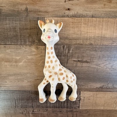 Vulli Sophie the Giraffe La Baby Teether Natural Rubber Pacifier Squeaker Toy
