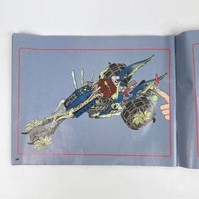 LEGO Ninjago 70730 Chain Cycle Ambush Instruction Manual Only