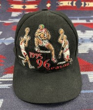 Gorra gorra vintage de los 90 Chicago Bulls espalda a presión NBA Jordan Pippen especialidades deportivas