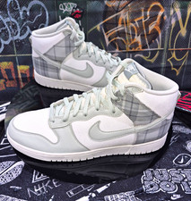 Nike Dunk Hi Retro SE High Top Mint Plaid Sum...