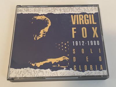 Virgil Fox 1912-1980 - Soli Deo Gloria 2-CD Set -Classical Preowned