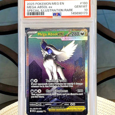 💥SIR!💥 Mega Absol ex 180/132 - 2025 Pokemon Mega Evolutions - SIR - PSA 10