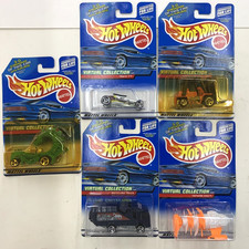 Vintage 2000 Virtual Collection Hot Wheels Collector  s Cars Lot Of 5 - Sealed