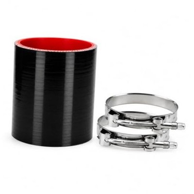 Straight ID: Silicone Hose Coupler High Temperature 4-ply with T 2.5'' (63.5mm)