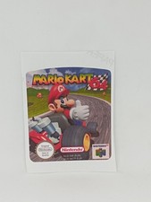 MARIO KART 64 (EUR) Nintendo 64 N64 replacement label decal