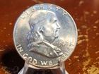 Choice Unc 1962 90% Silver Franklin Half Dollar BU