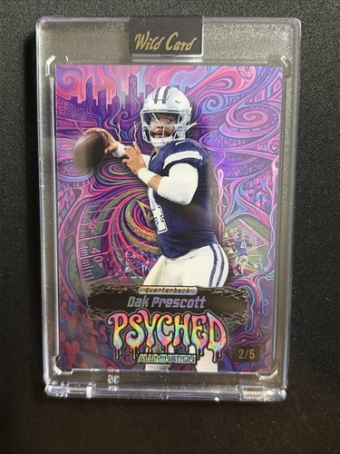 2026 Wild Card Alumination Psyched Quarterback JPPR3-DP Dak Prescott /5