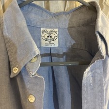 Brooks Brothers Made In USA 100 Percent Cotton Button Up Vintage