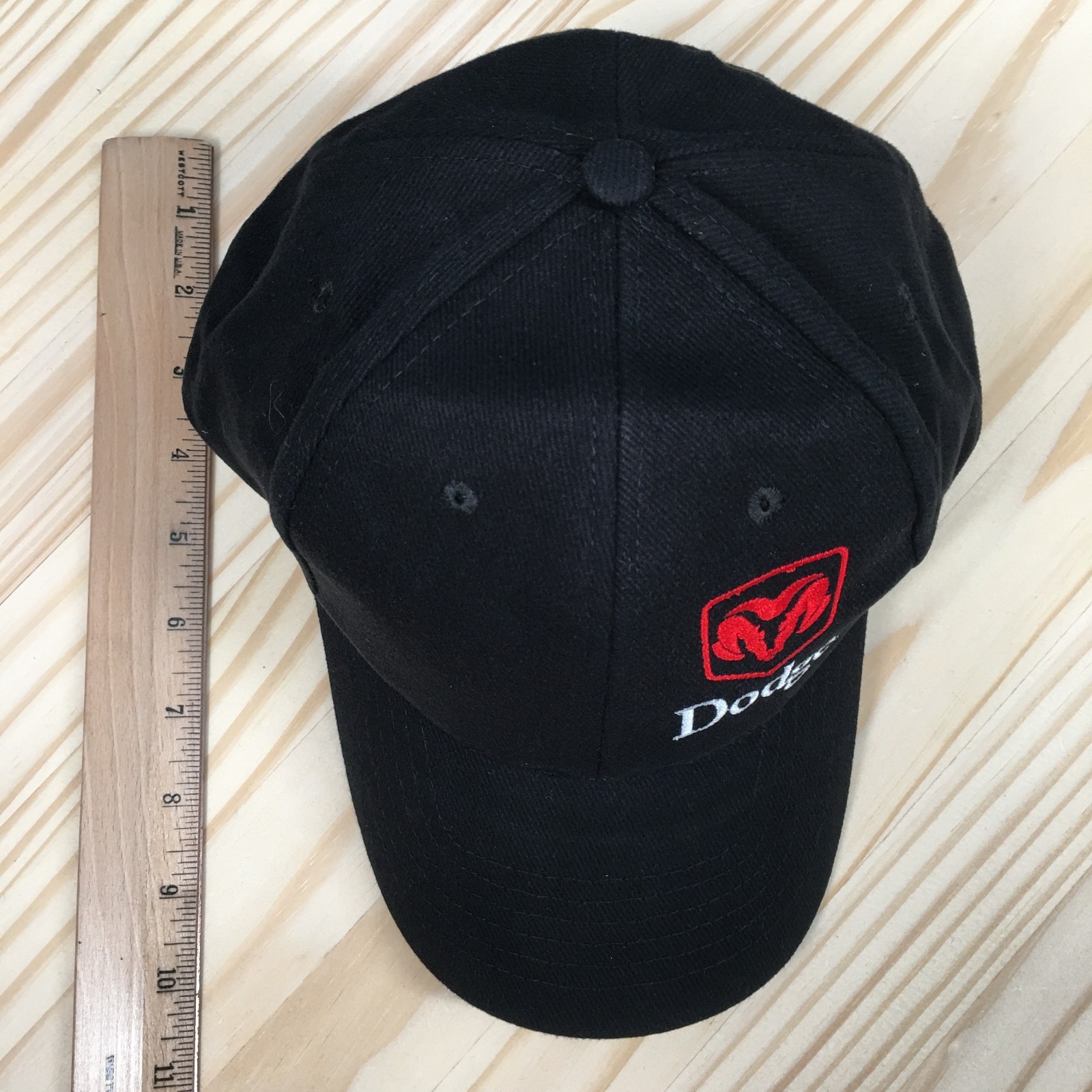 Dodge Ram Speedway Blues Baseball Cap Unisex OS Embroidered Logo Black image 4