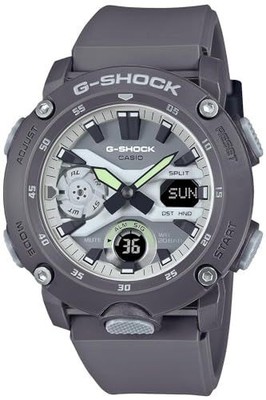 New Casio wristwatch G SHOCK   HIDDEN GLOW Series GA 2000HD 8AJF men s gray