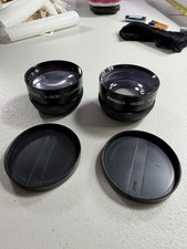 Ambico Video V-3100 Wide Angle 0.5X  Telephoto 1.5X Lens