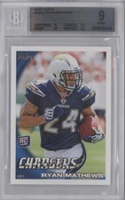 2010 Topps Ryan Mathews #403 BGS 9 MINT Rookie RC b3j