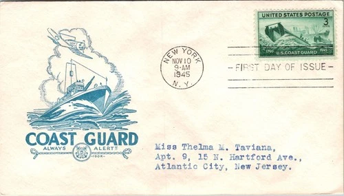S07-9023, COAST GUARD, IOOR CACHET, FIRST DAY COVER