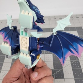 ( M8/17 ) Lego Elves Dragon Sapphire Dragon from 41187 Incomplete 