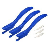 3Er-Pack Geschenkpapier-Schneider FüR Geschenkpapier, Blau