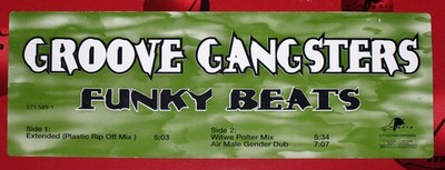 Groove Gangsters - Funky Beats - Used Vinyl Record 12 - E5z