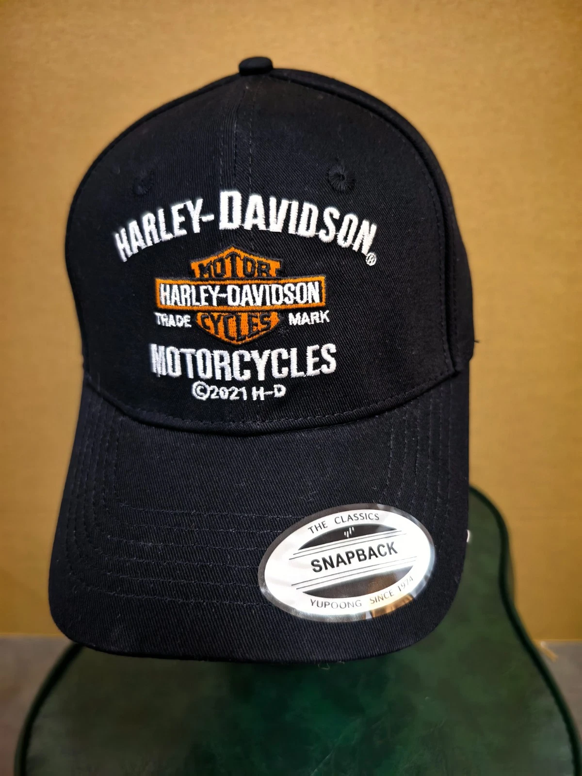 Harley-Davidson Baseball Cap Black Adjustable Baseball Cap