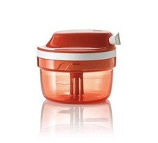 Tupperware D250 SuperSonic Turbo Zerkleinerer Zwiebelschneider Rot neu/OVP