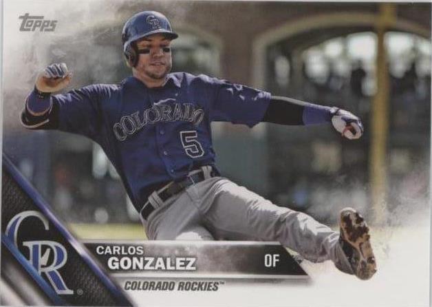 2016 Topps Mini - Carlos Gonzalez #683 - 1 of 1