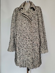 long winter white wool coat