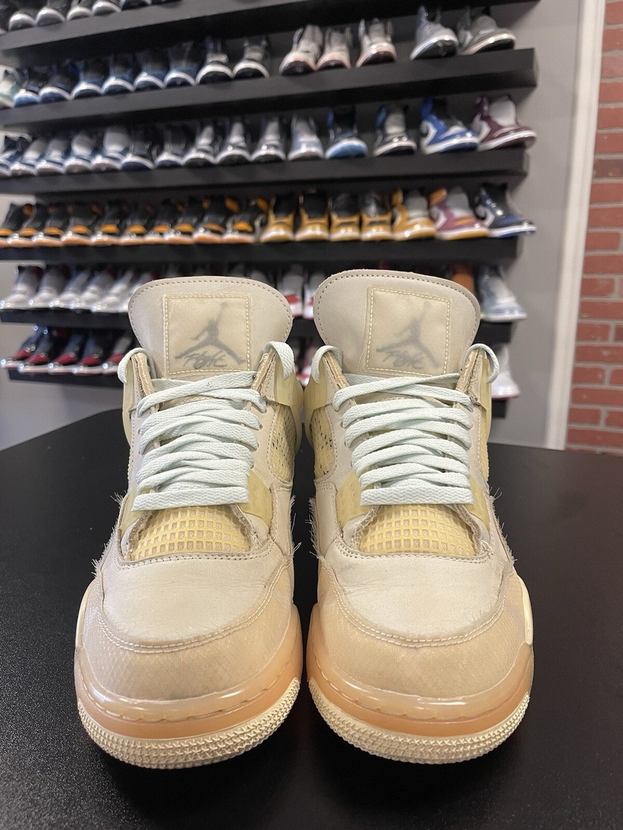 Size 11.5W/10M - Jordan 4 SP x Off-White Mid Sail CV9388-100 Size 11.5W/10M - Jordan 4 SP x Off-White Mid Sail CV9388-100
