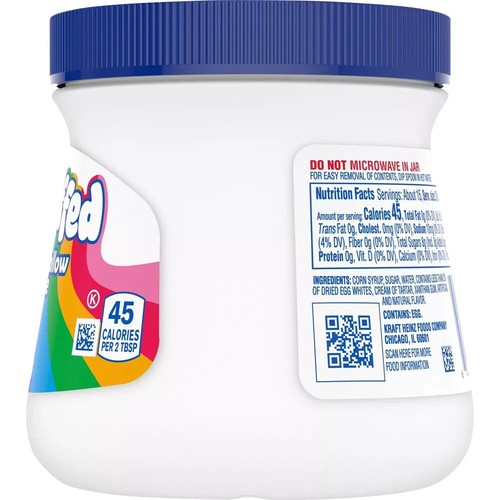 Jet-Puffed Marshmallow Creme Spread Kraft Dessert Topping Fluffy 7 oz Jar Sweet - 第 3/4 張圖片