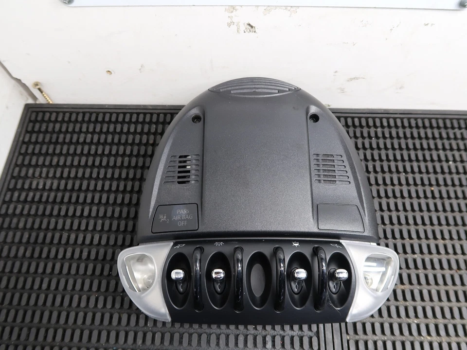 2006-2016 MINI COOPER R53-R61 GENUINE INTERIOR ROOF DOME LIGHT SWITCH PANEL OEM - Image 4 of 4