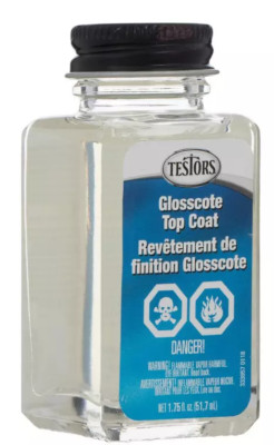 Testors Glosscote Top Coat New