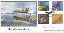 Hunting Party SIGNED Farmers Tale GB BHC FDC Supermarine Spitfire 1999 (140928)