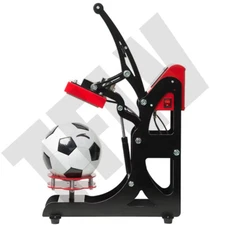 Football Logo Heat Transfer Vinyl Printing Auto Open Heat Press for Ball