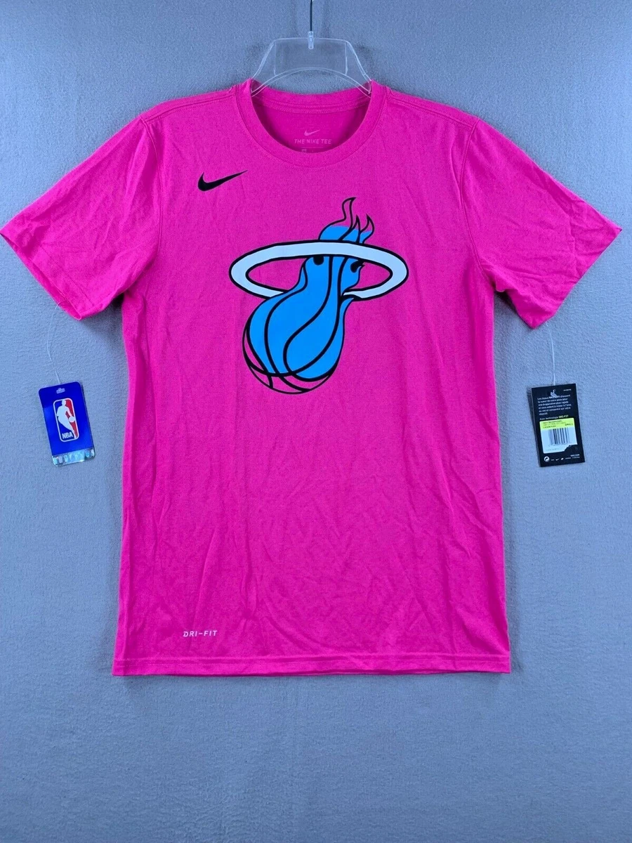 New Miami Heat Nike Earned Essential Logo Men's Vice 2018/19 NBA | eBay