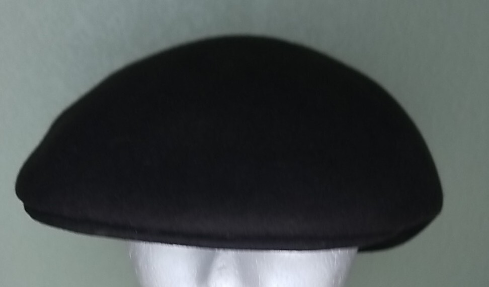 UBI Flat Cap - Solid Brown Mens Soft Vintage Hat - Size XL View 2