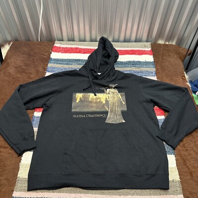 RARE Alcina Dimitrescu Capcom Resident Evil Video Game Promo Hoodie Xbox Gaming