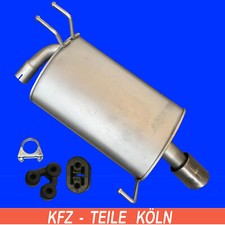Honda Accord VII Tourer (Kombi) 2.4 Endschalldämpfer (Rechts) + Montagesatz