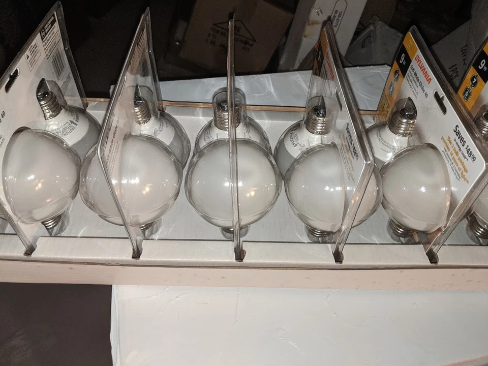 Sylvania -9W- 120V- 3000K- G25- CFL Globe Bulbs (Medium Base) (12 Pack) - Image 4 of 4