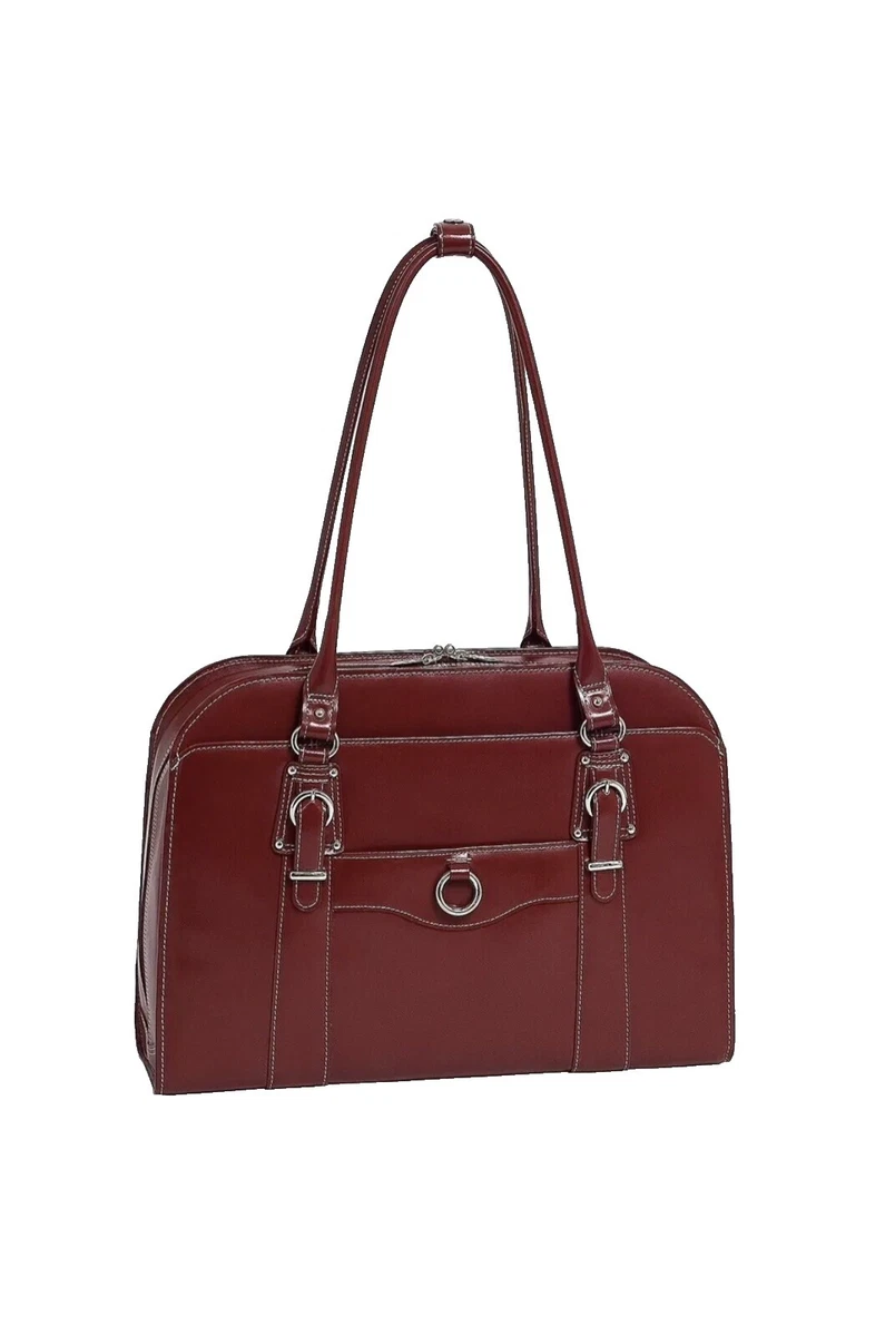 McKlein EASTWARD U Series Nylon Briefcase, Laptop Compatible, Black - View #3