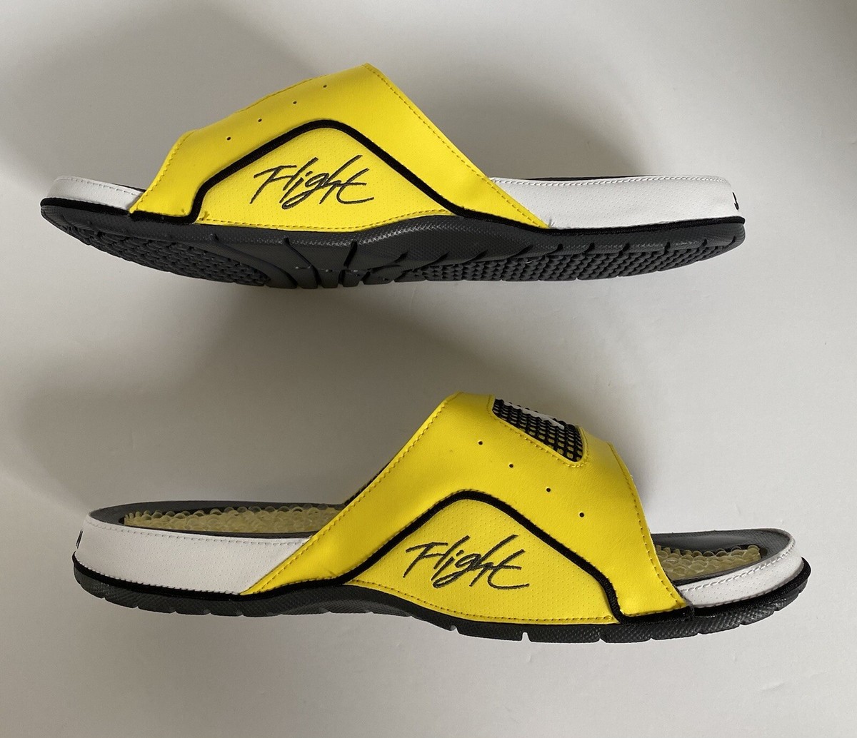 Jordan Hydro Retro 4 Slides Lightning Size 11 | eBay